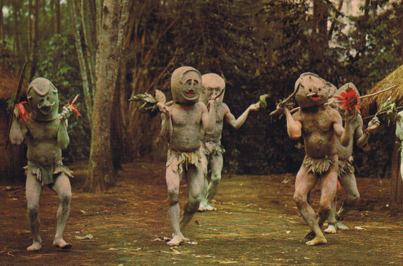 Old Ones post card smaller