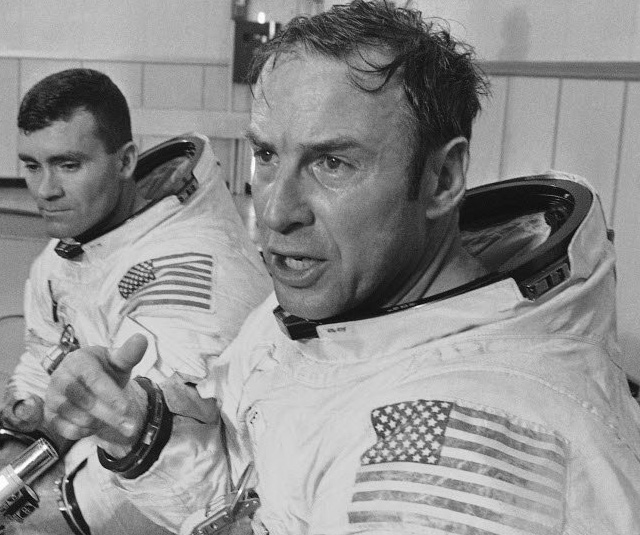 UNLUCKY NUMBER: Astronaut James Lovell was lost in space aboard Apollo 13.