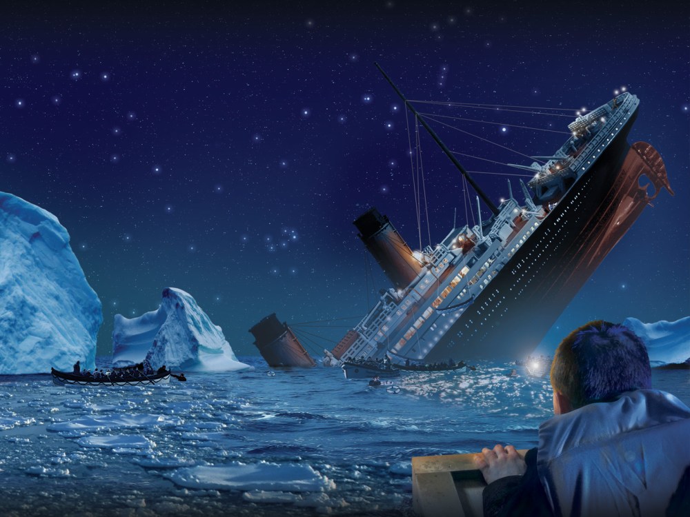 NEARER MY GOD TO THEE: A century after the disaster, the sinking of the Titantic remains a night to remember.