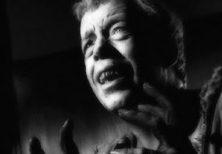 GIBBERING cult member named Castro gleefully tells all about his evil sect.