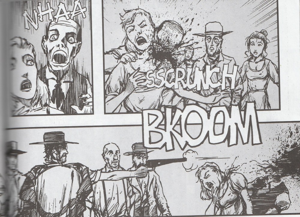 Old West zombies tangle with the wrong dude.